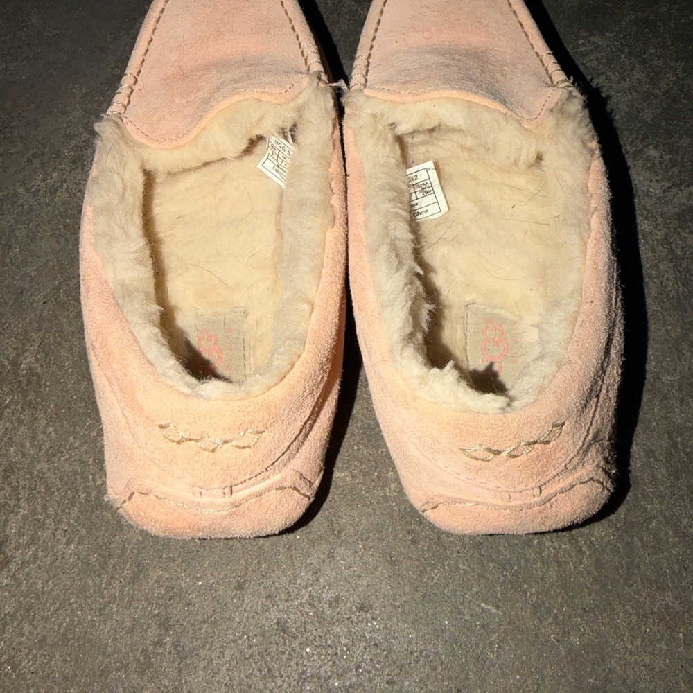 UGG Leather & Shearling Moccasins - Picture 4 of 4